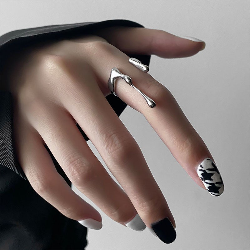 Sleek Silver Ring Collection