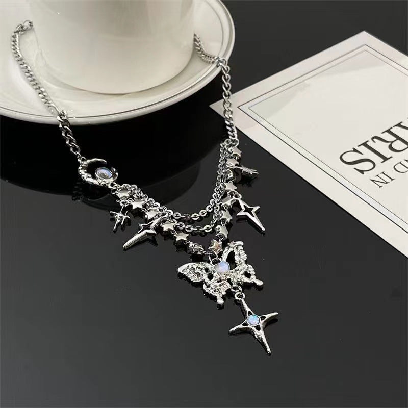 Enchanted Midnight Star Necklace