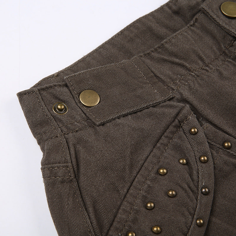 Cargo Duo Pockets Skirt