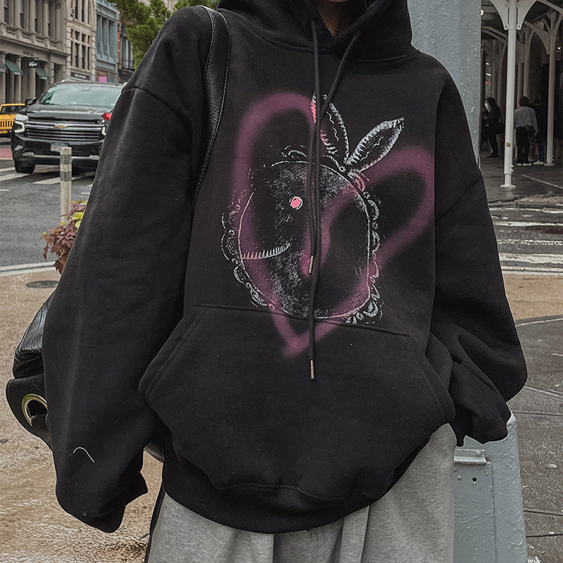 Bowknot Evil Dolphin Hoodie