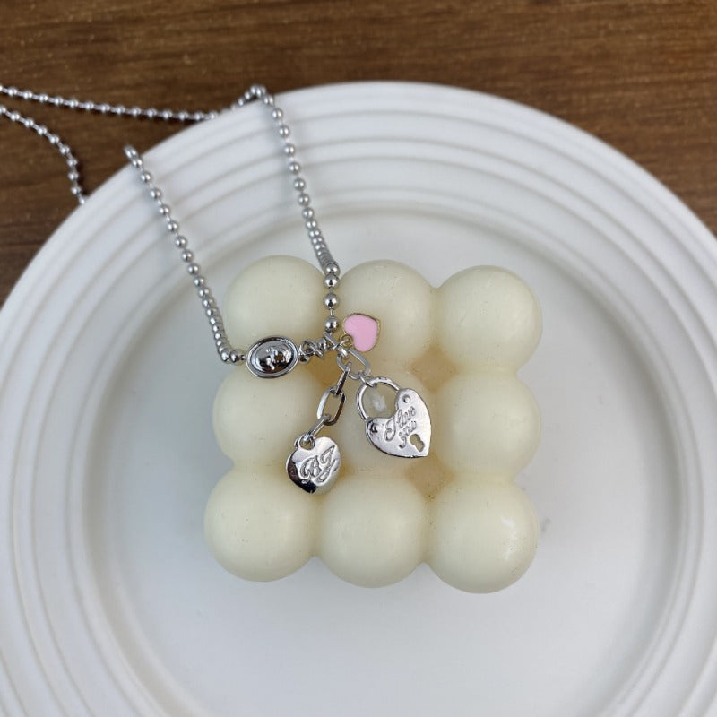 Pinkie Heart Necklace
