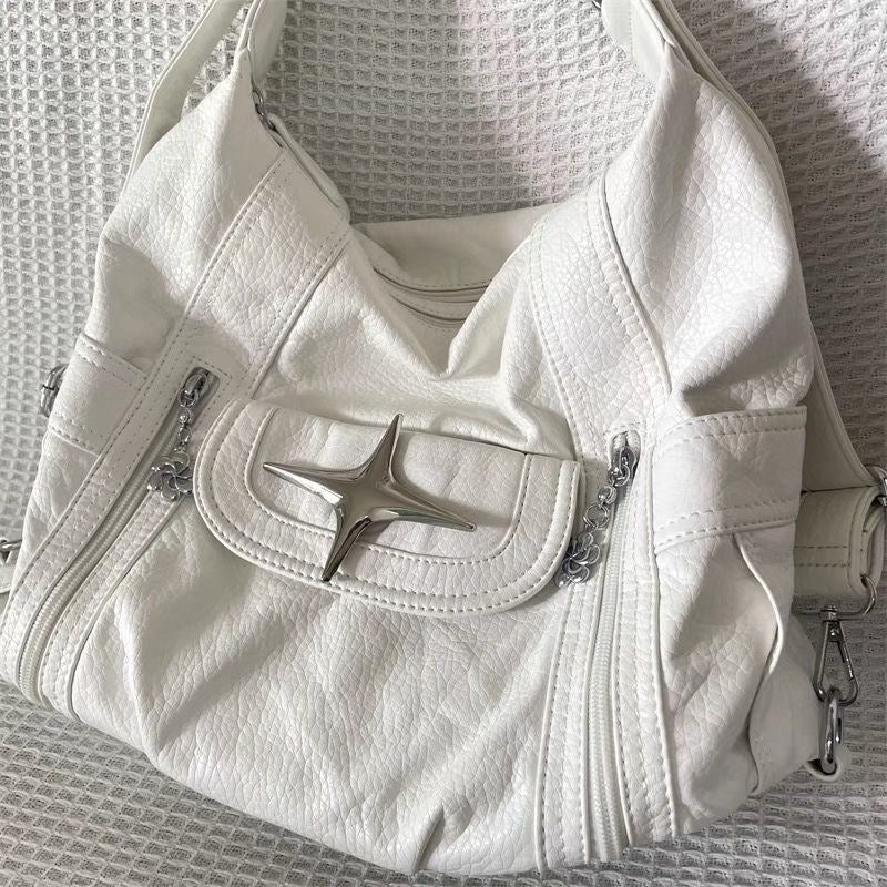Silver Cross White Bag
