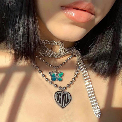Heart I Girl Necklace