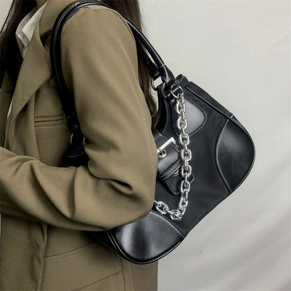 OMD Chain Clutch Bag