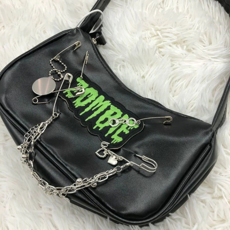 Zombie Pin Chain Bag