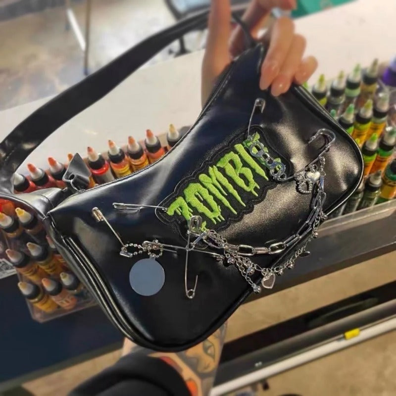Zombie Pin Chain Bag